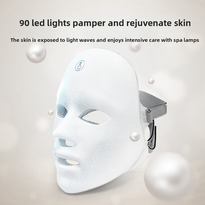 Rechargeable LED Light Therapy Facial Mask Device