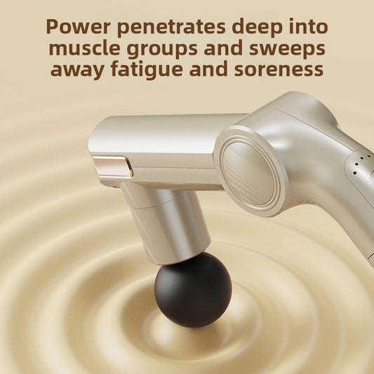 Mini Foldable Telescopic Fascia Gun Muscle Relax Massager