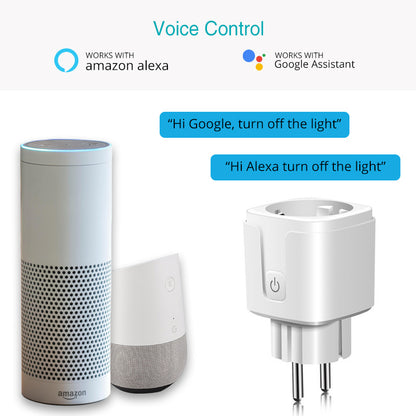 WiFi Smart Socket with Power Measurement Voice Control