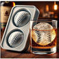 Baseball Ice Mold Spherical Ice Cube Maker