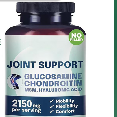 Glucosamine Chondroitin Joint Support Capsules